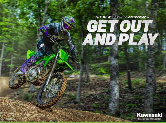 2025 KLX230R S: Get out and play